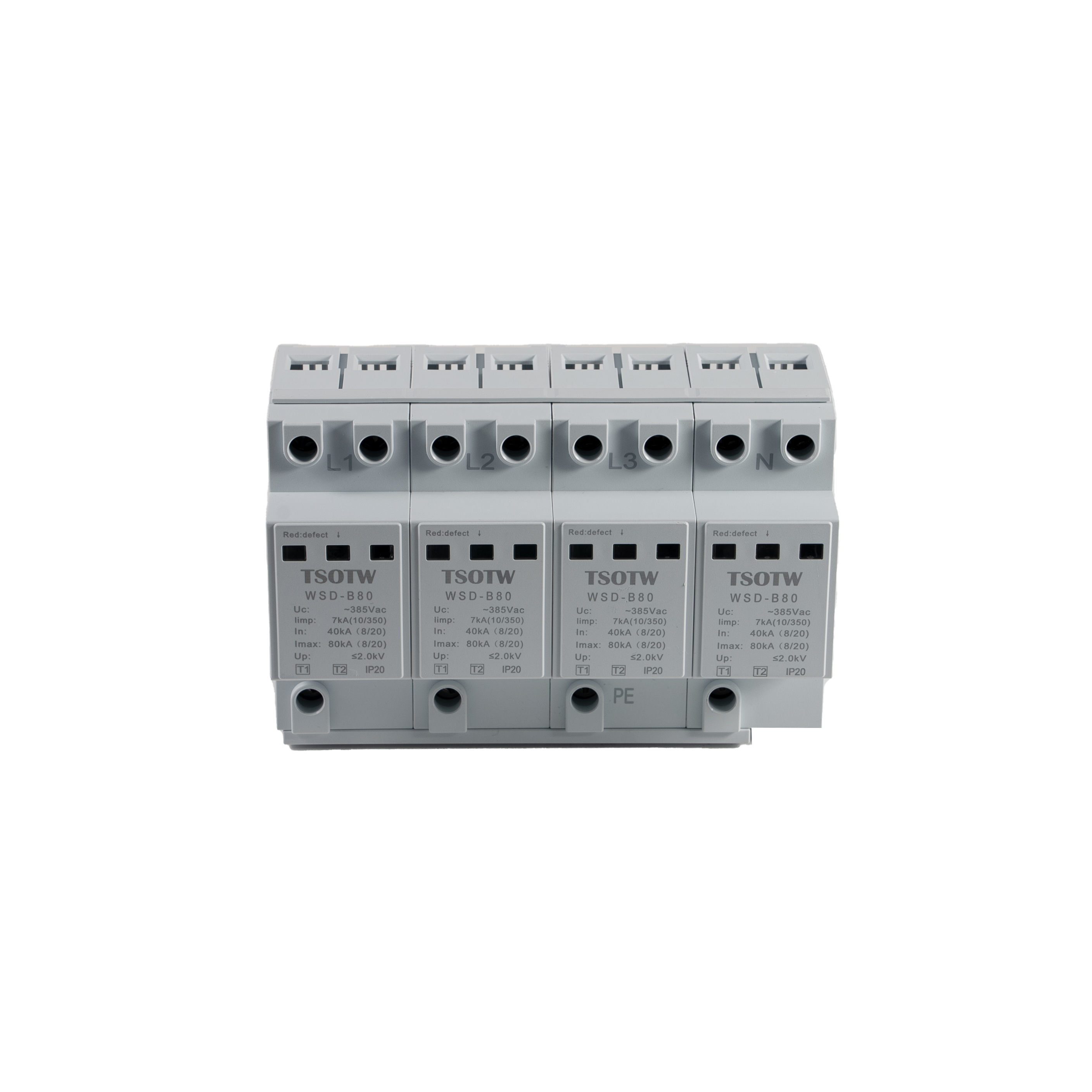AC Surge Protective Device WSD-B80/T1 T2